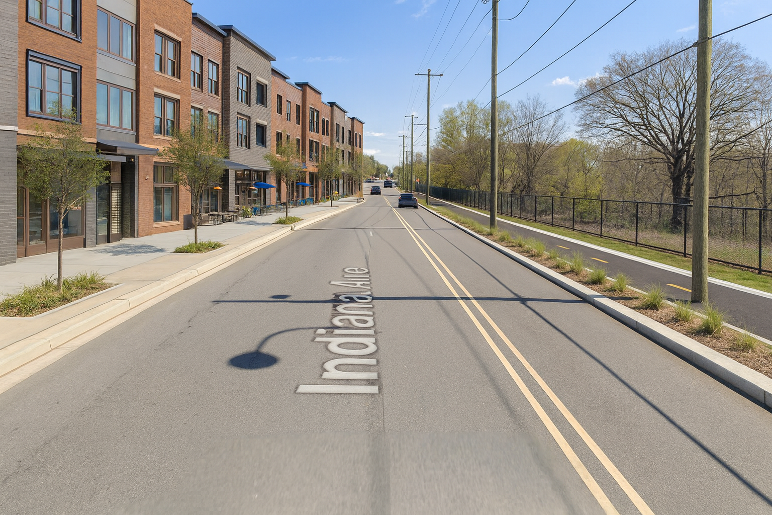 Greenway with economic development