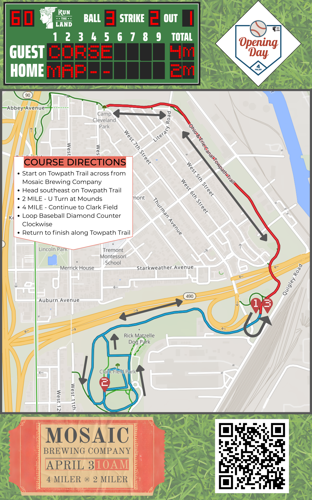 Opening Day 4 Mielr Course Map