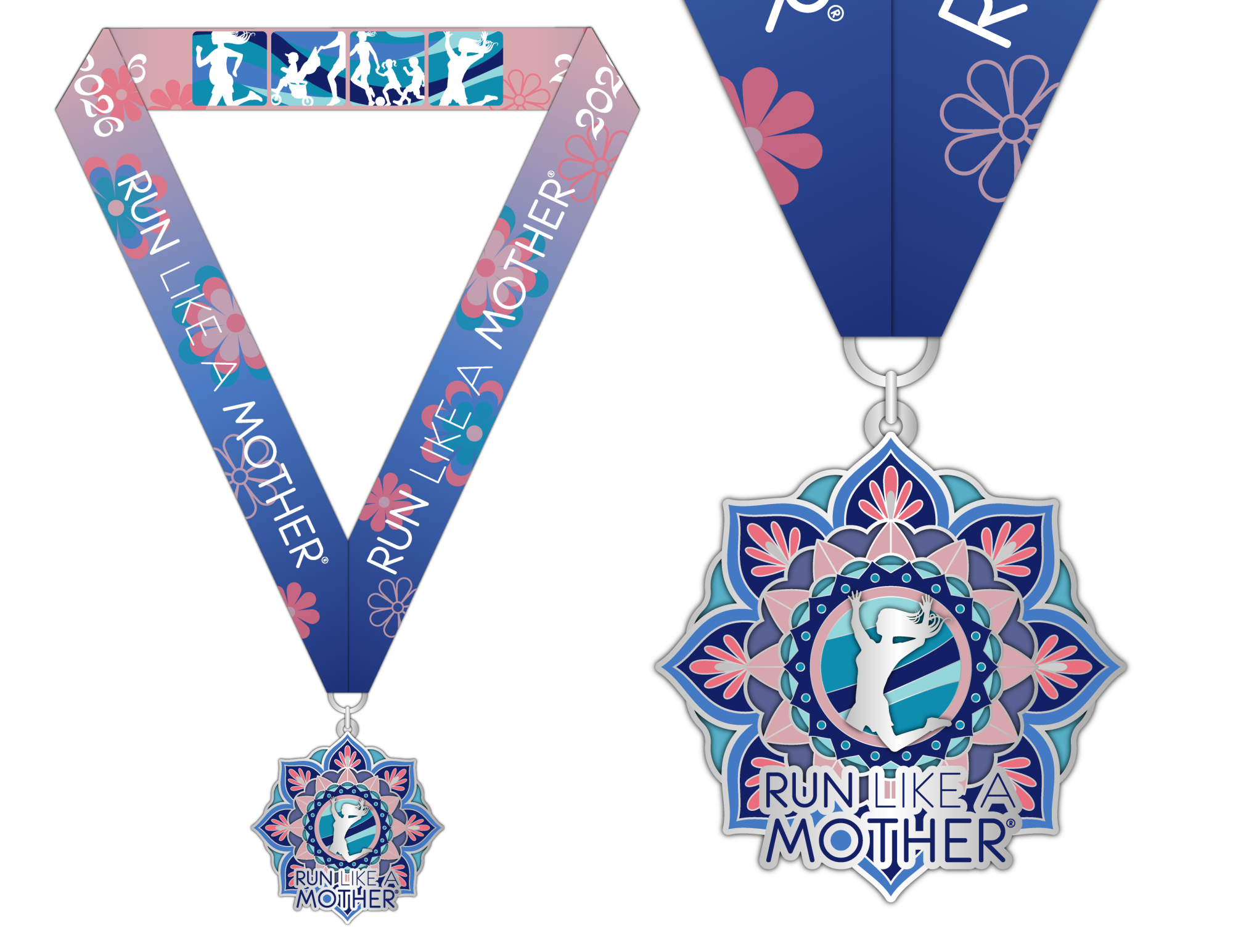 Run Like a Mother 2026 Medal