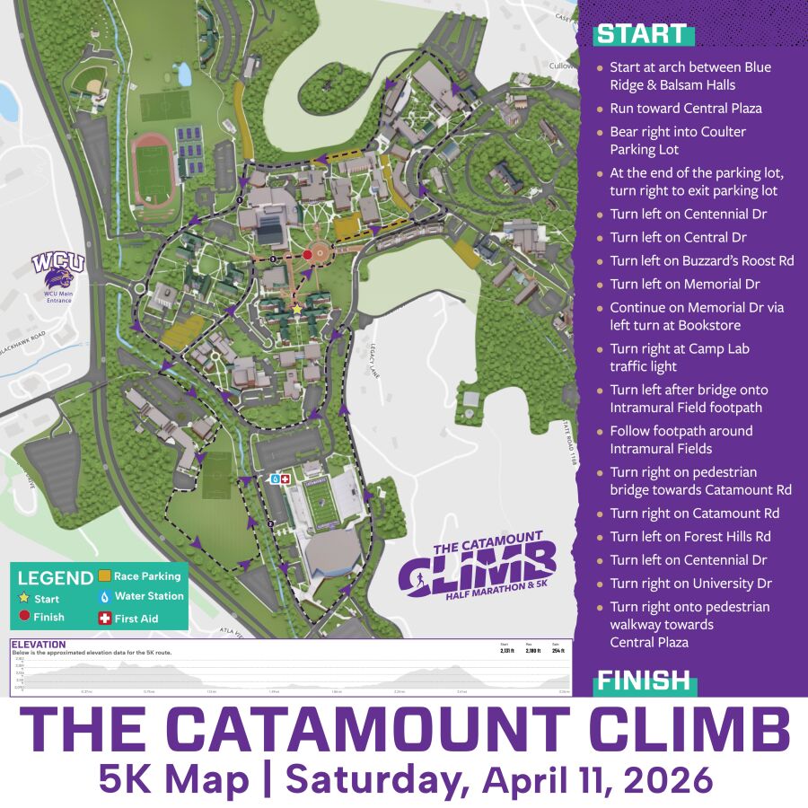5K Course Map