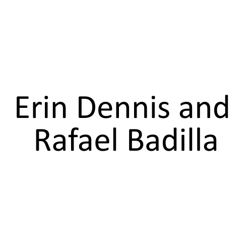 Erin Dennis and Rafael Badilla