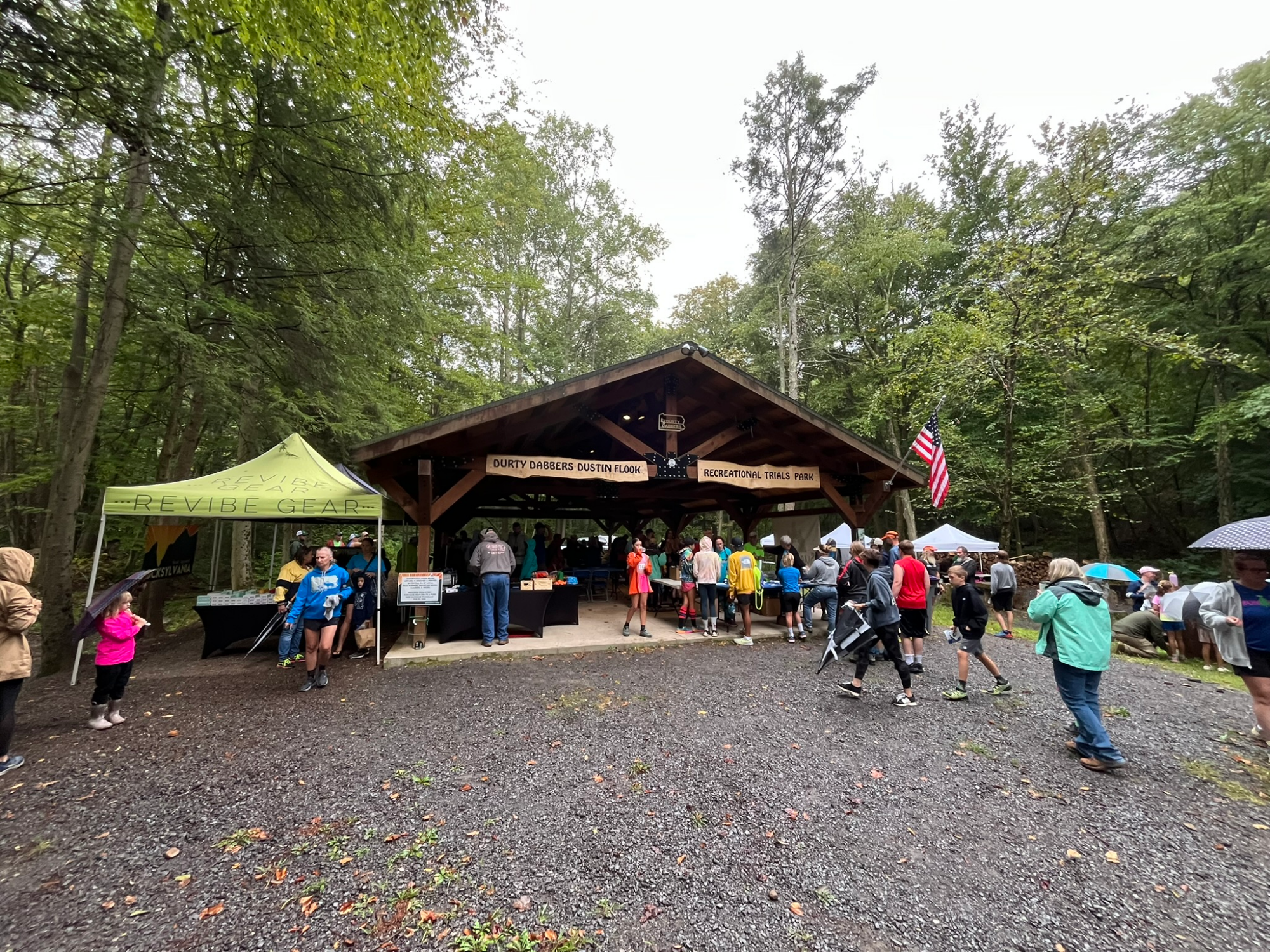 Durty Dabbers Pavilion - Smallfoot Mountain Weekend Location
