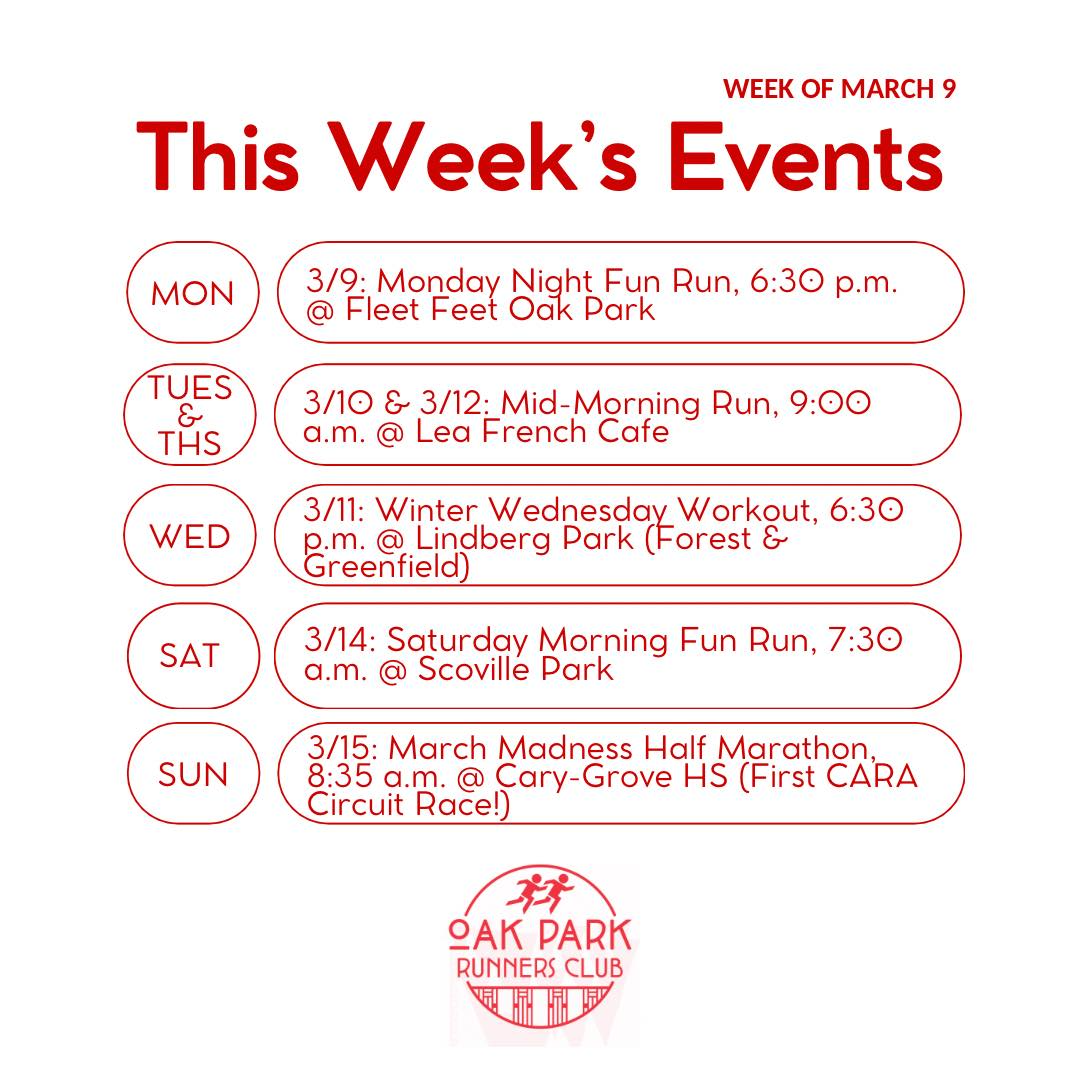 oprc events 2026-03-09