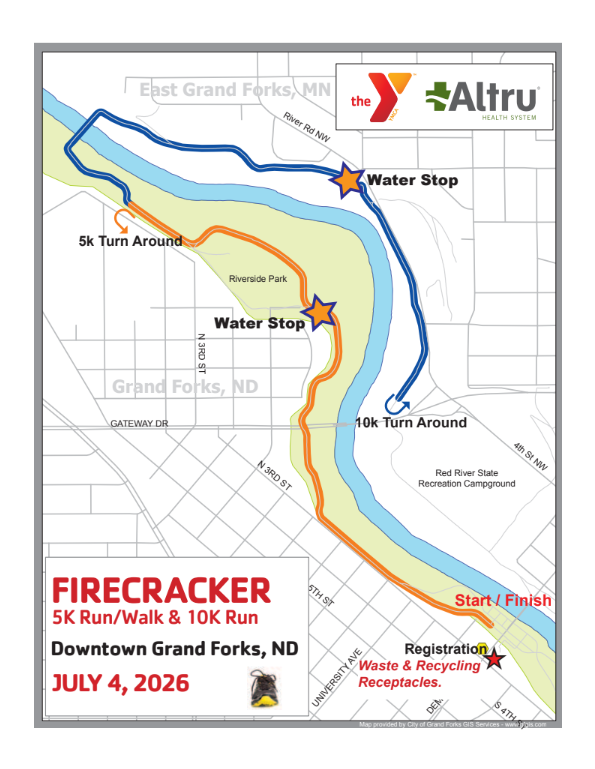 2026 Firecracker Course Map