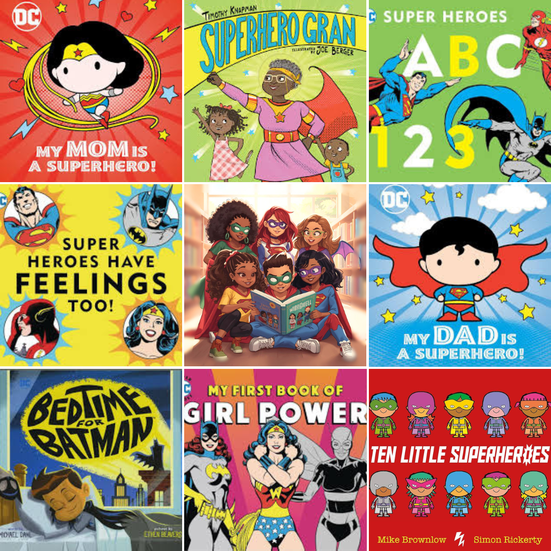 Toddler Superhero Books