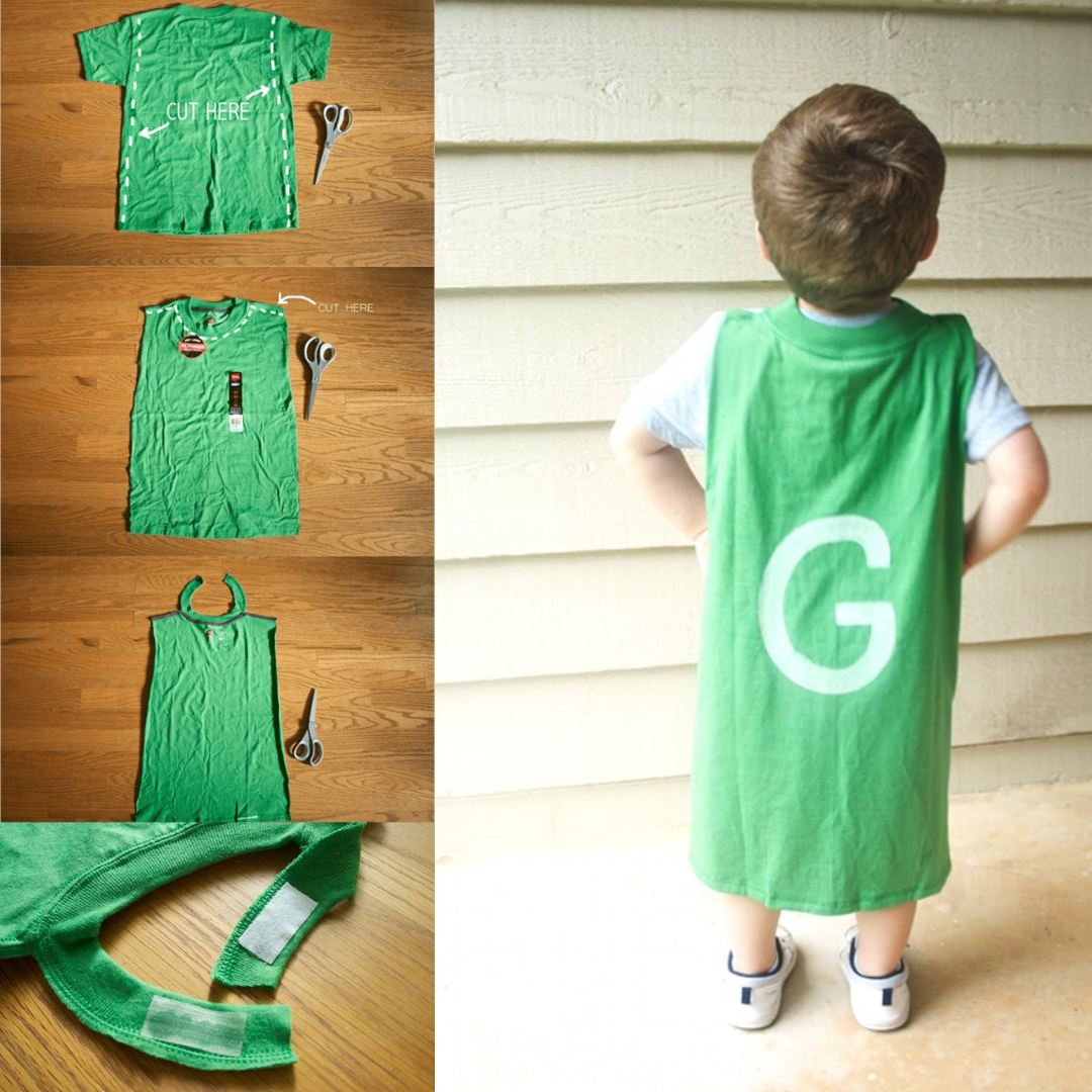 Homemade cape guide