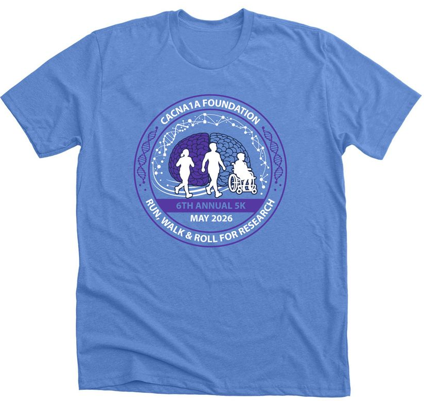 2026 CACNA1A 5K T-shirt