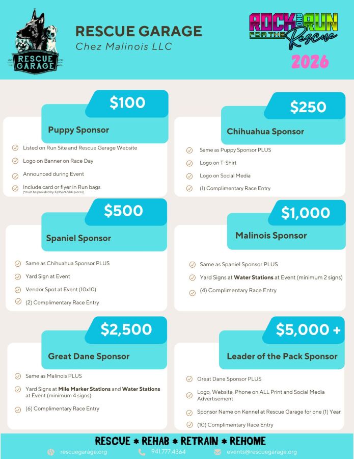 Sponsor Package Options