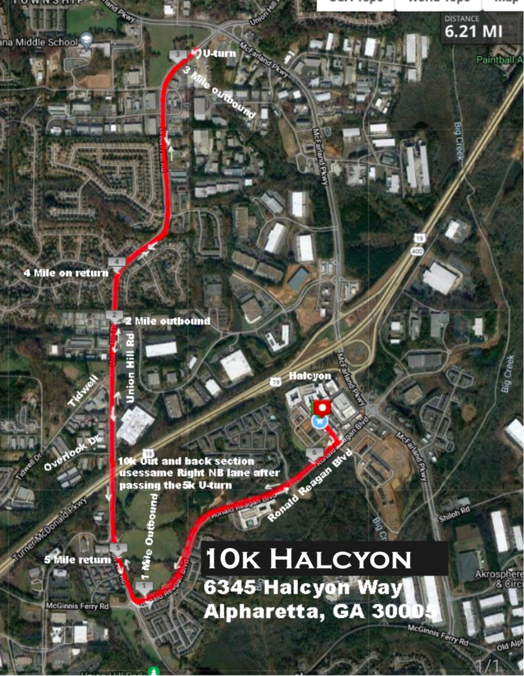 10K course