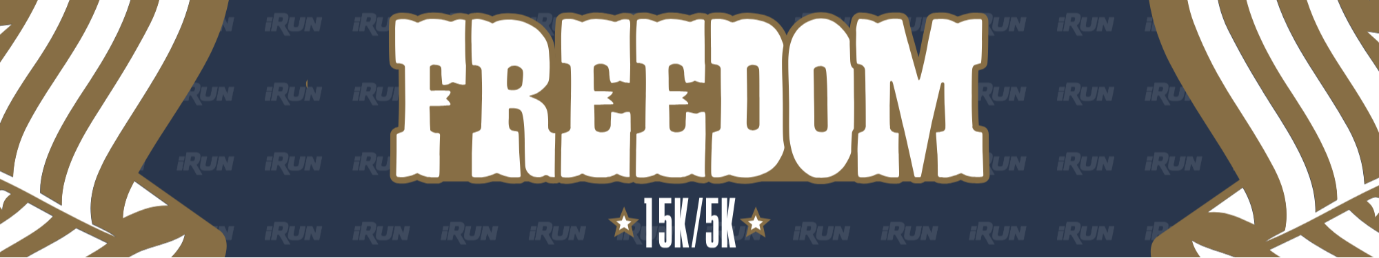 Freedom 15k banner