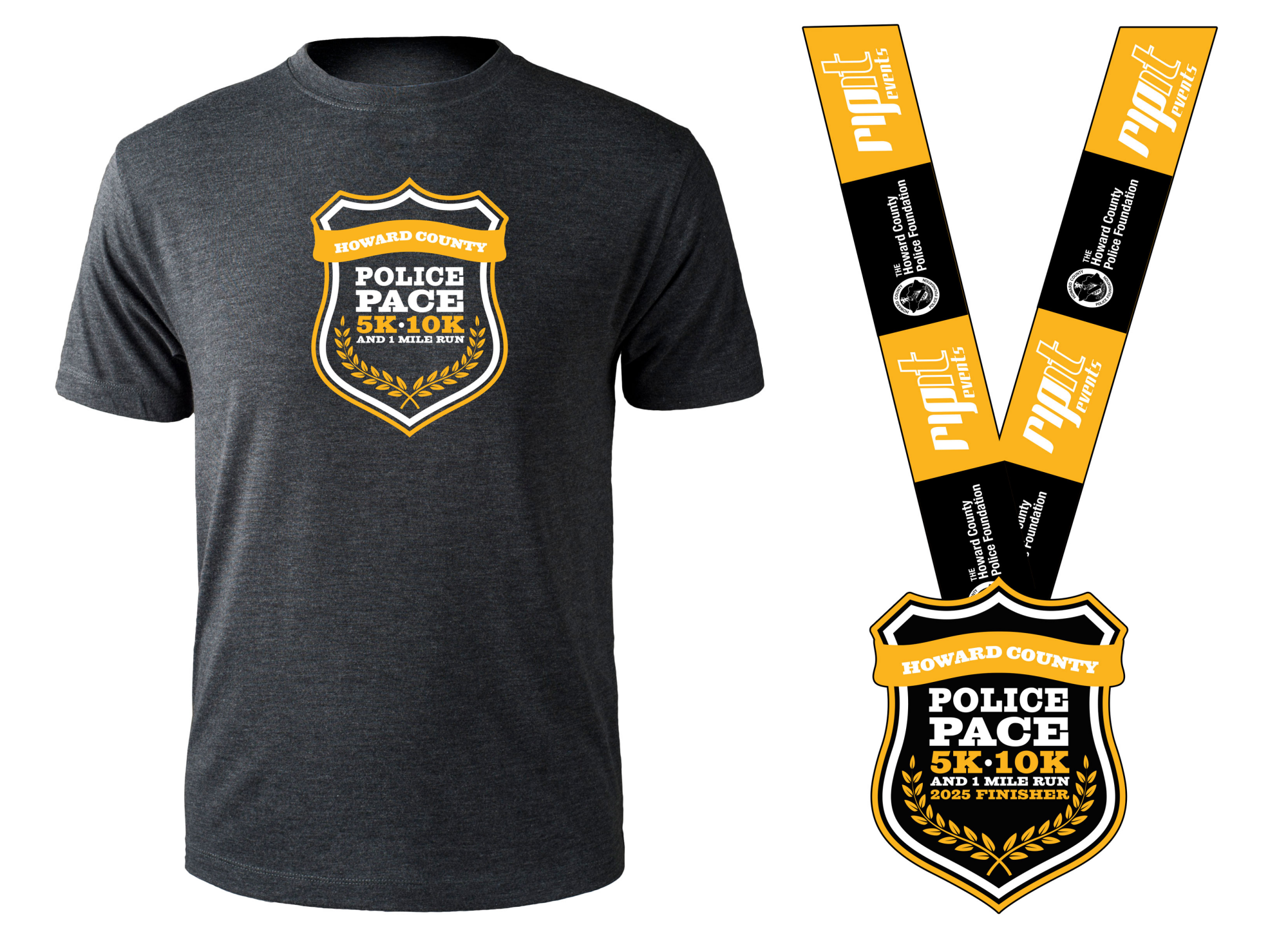 Police Pace Shirt & Medal
