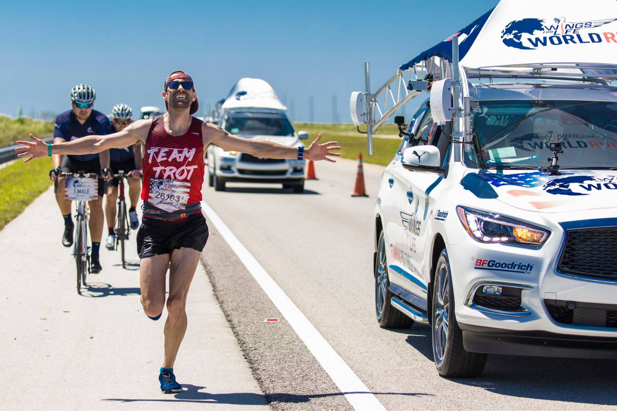 Wings for Life World Run Cal Neff