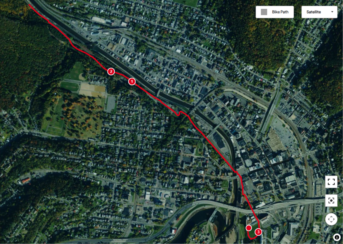MapMy Run 5K Map