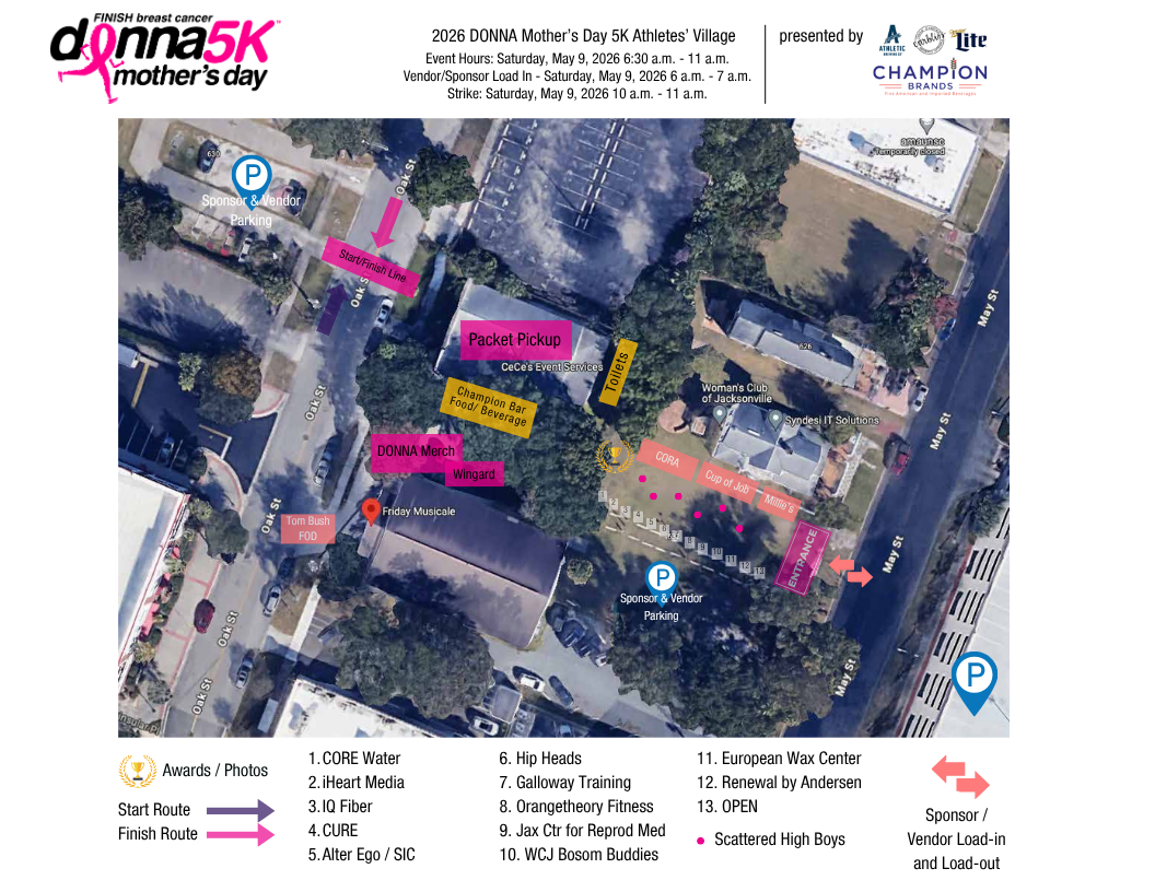 2026 MD5K Athlete's Village
