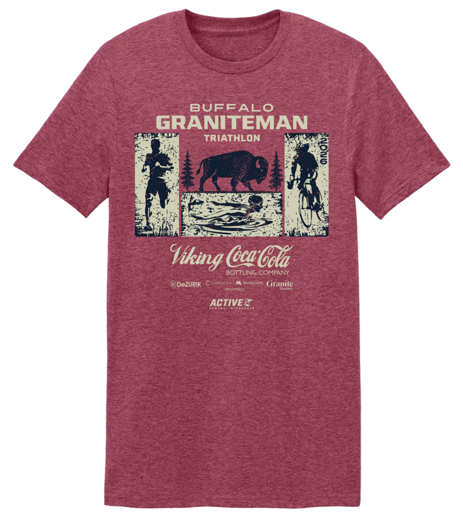 Buffalo Graniteman Triathlon T-Shirt for 2026