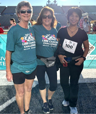 2026 Ambassador Jayne Holmes with Challengers in 2025