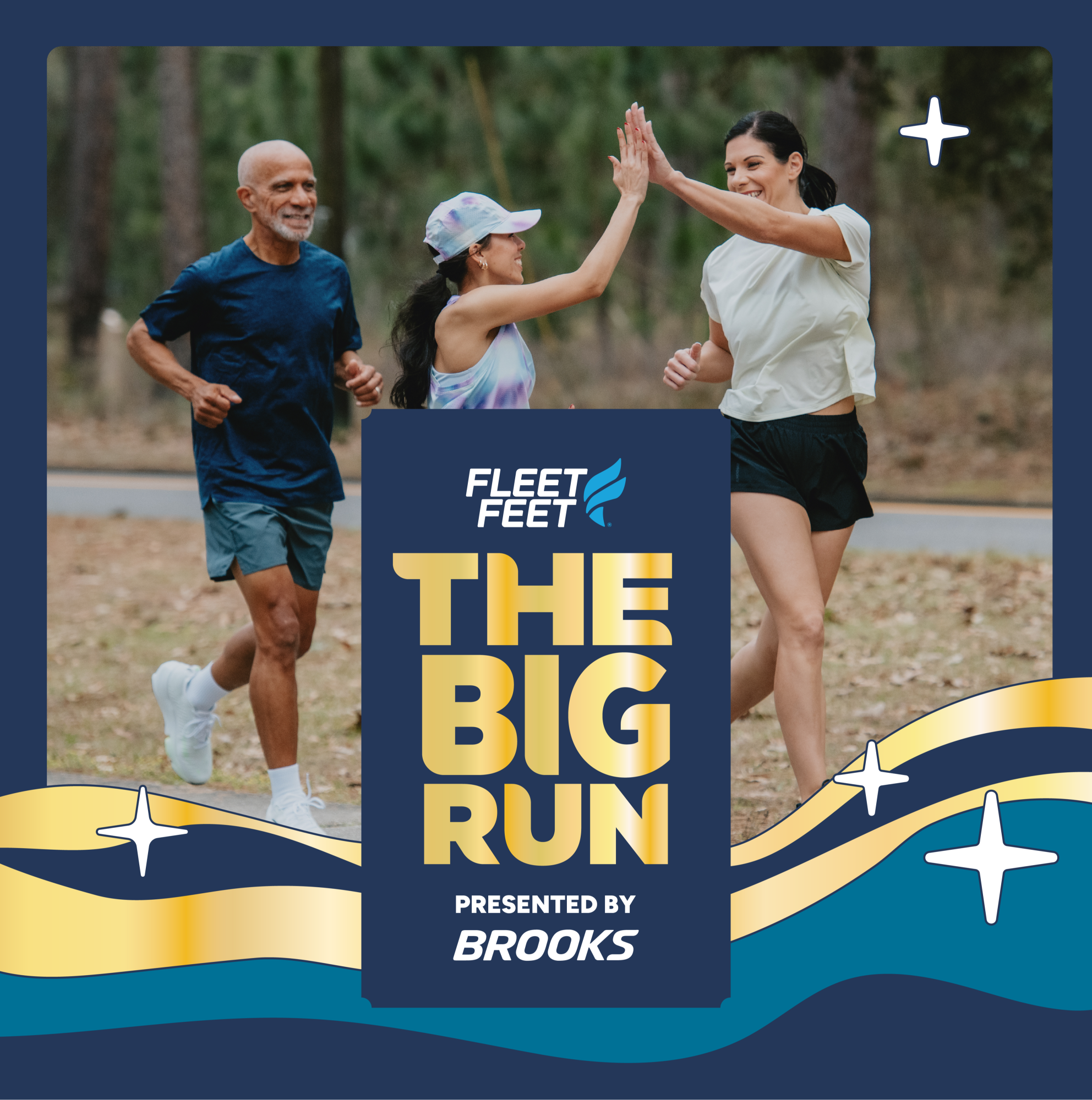 Fleet Feet. The Big Run. Presented by Brooks.
