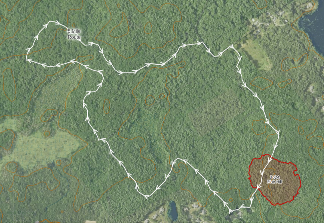 Honor and Rember 5 Miler Route