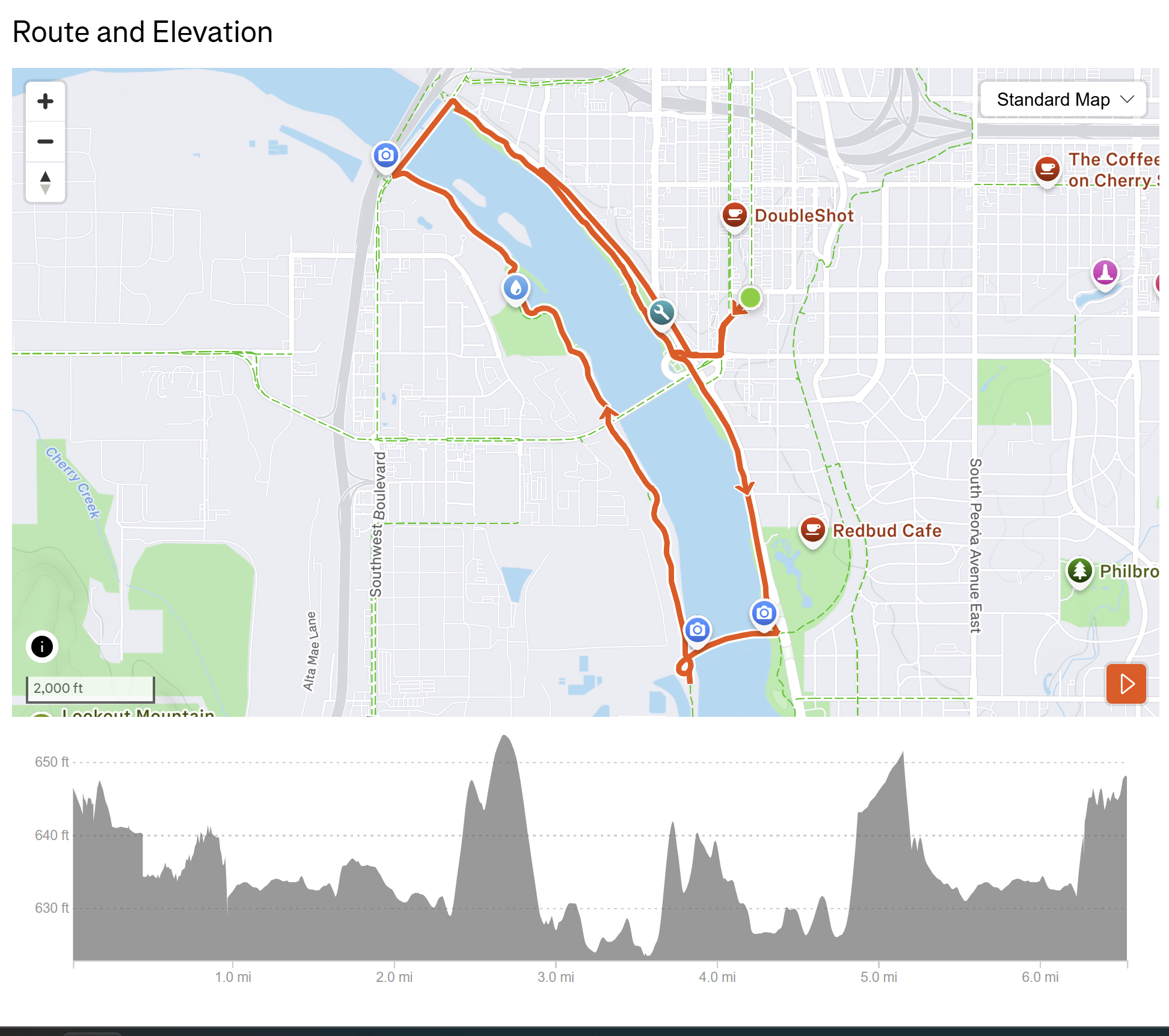 Quarter Marathon Course