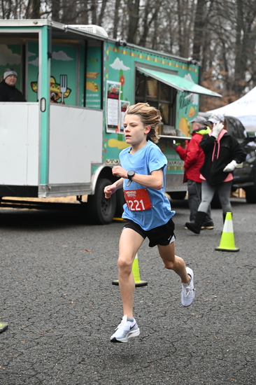 boy with strong stride running