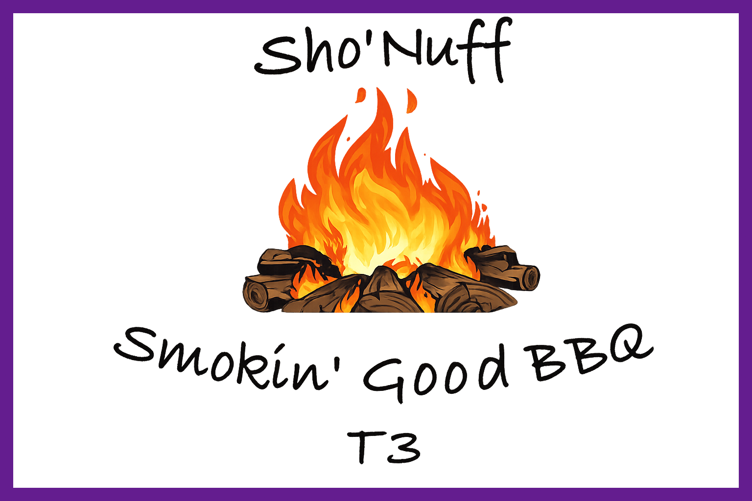 We are absolutely thrilled to announce that Sho' Nuff Smokin' Good BBQ (T3) is generously donating their incredible BBQ for our event this year!