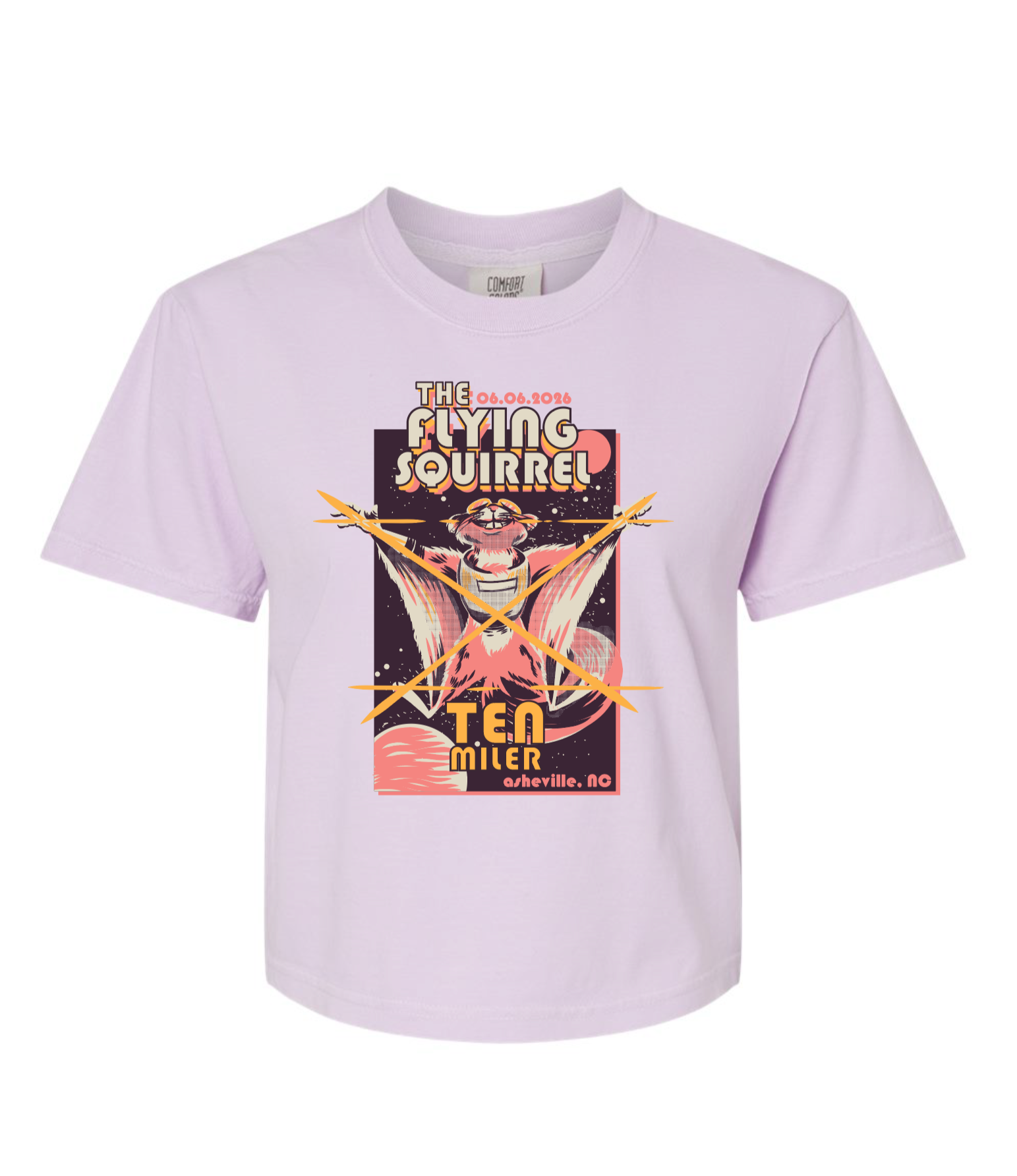 Womens Shirt Design - Flying Squirrel