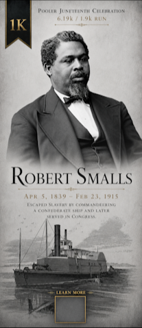 1k Distance Banner featuring Robert Smalls
