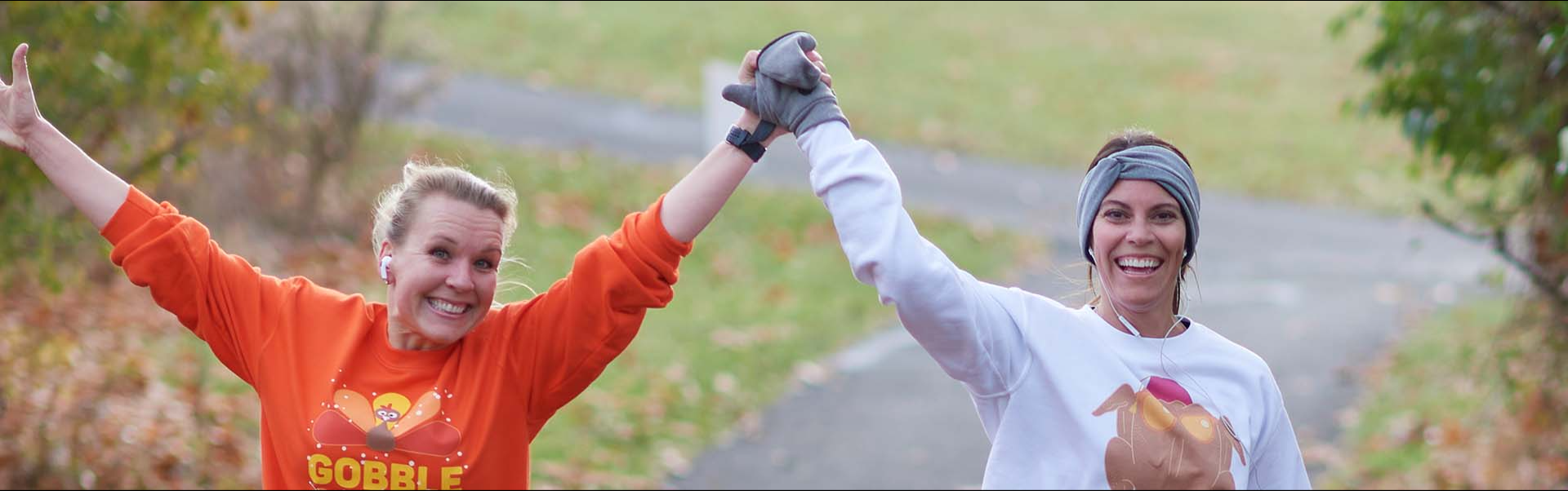 Friends Running