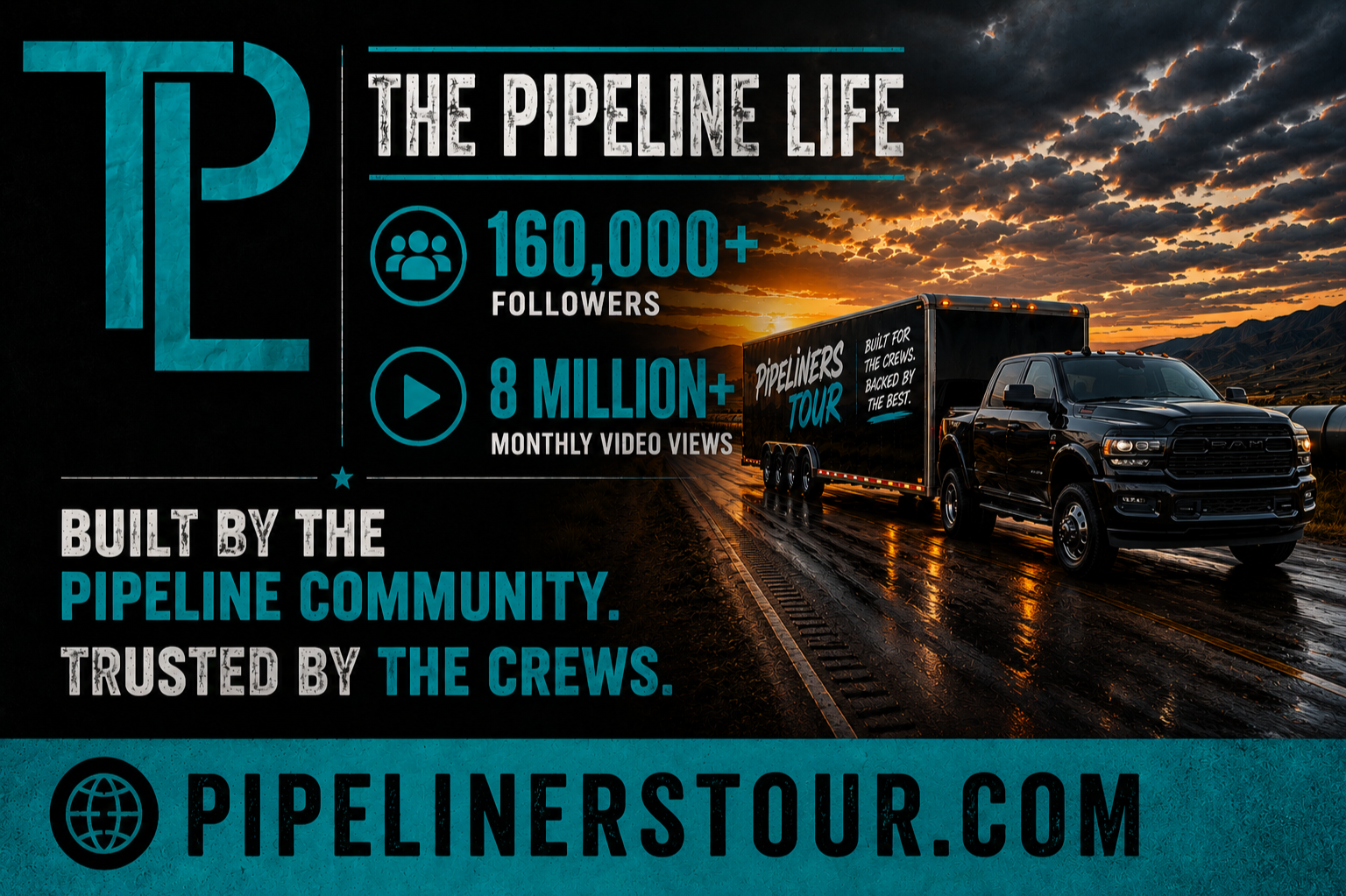 TPL Pipeliners Tour Ticket Page Banner