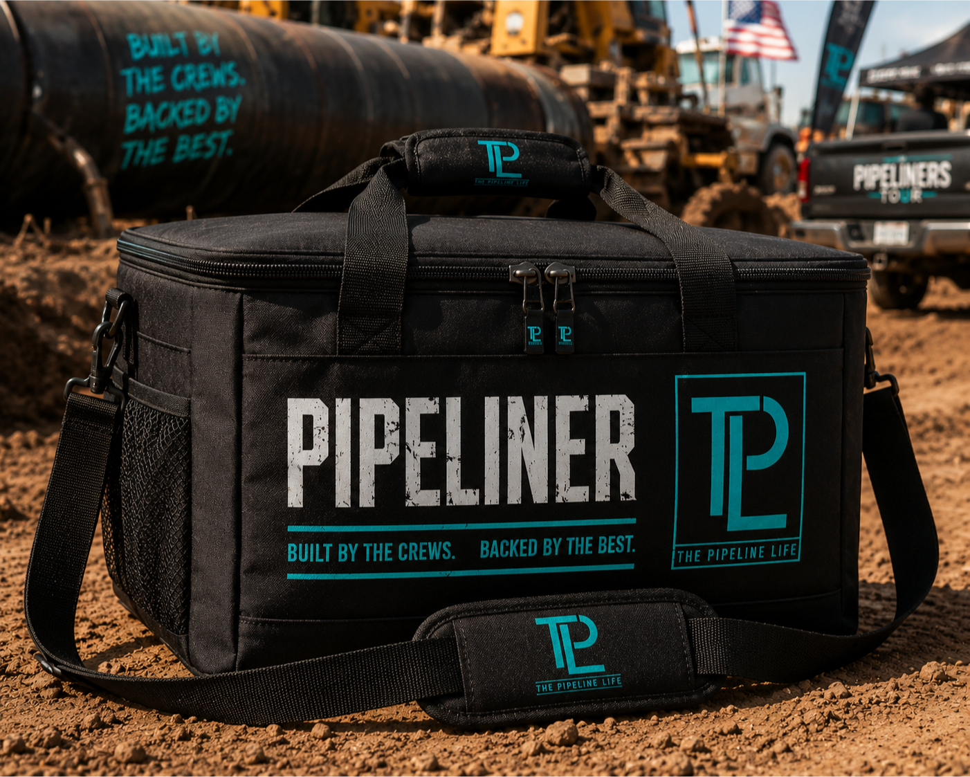 Pipeliners Tour The Pipeline Life Crew Bag