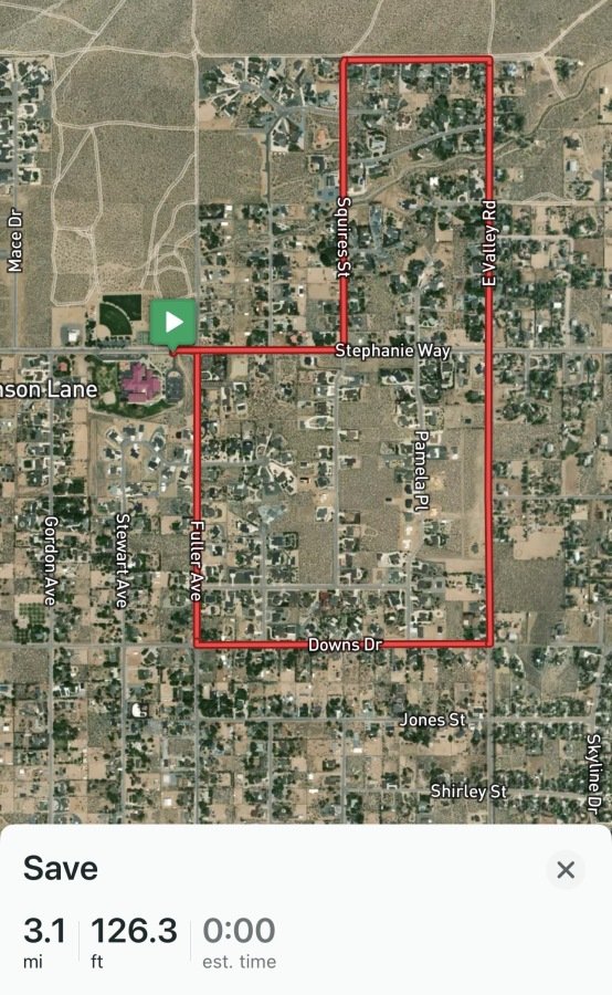 5k course