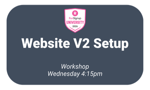 Website V2 Setup