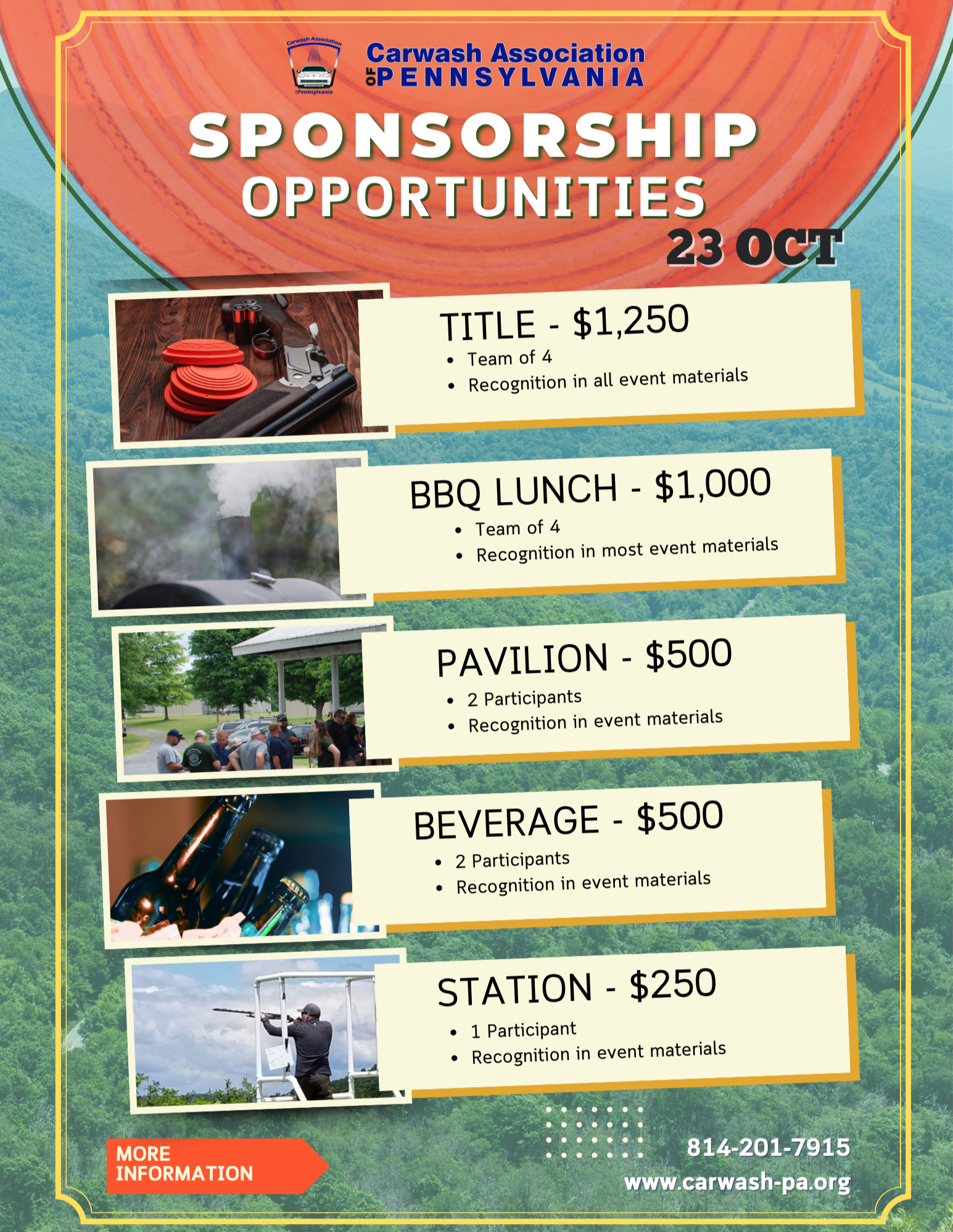 Clay Shoot Sponsorship Opportunities