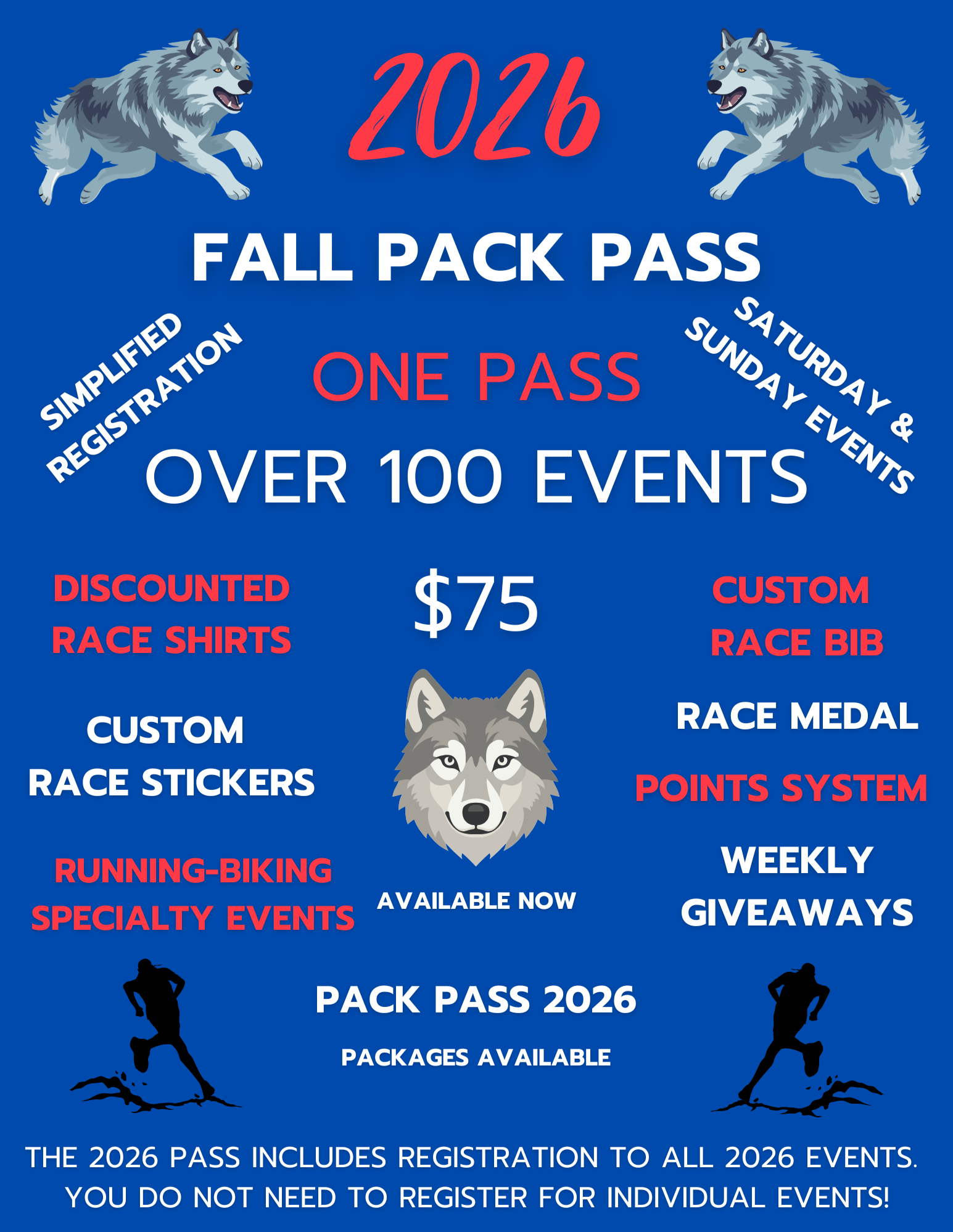 Wolf Pack 2026 Fall Pack Pass
