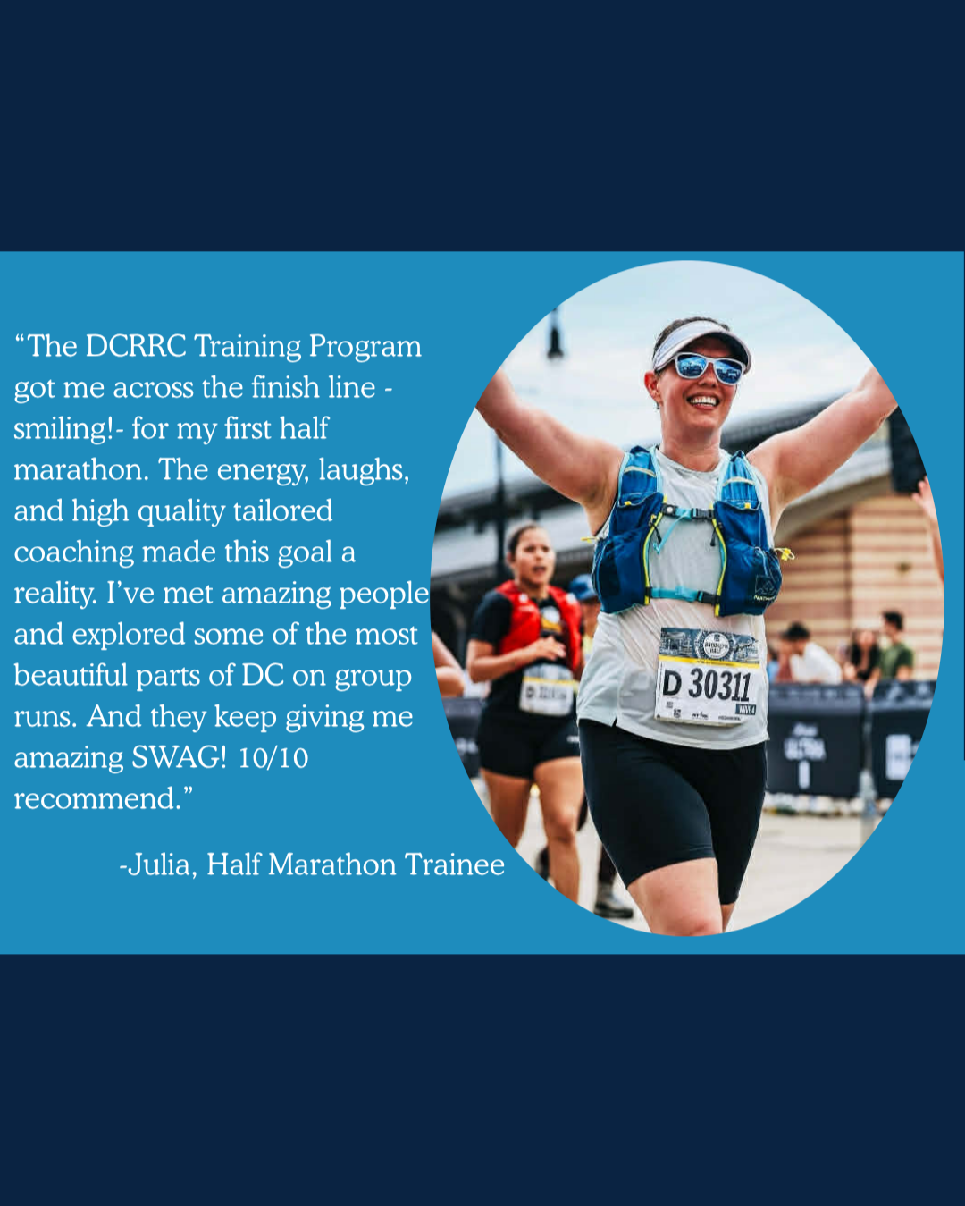 Testimonial from Julia Tier