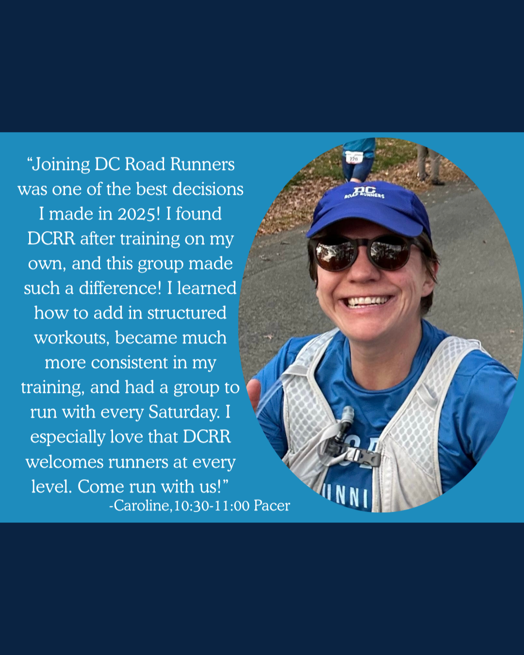 Testimonial from Caroline a fall pacer