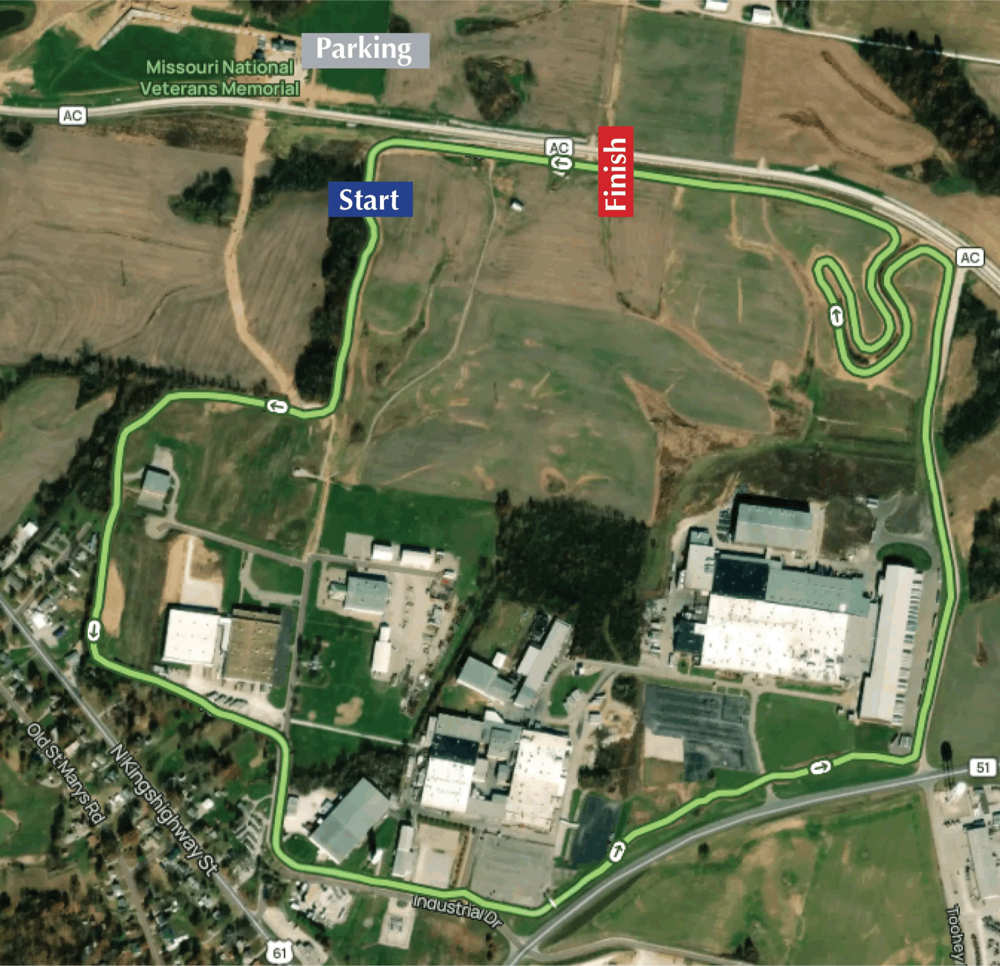 5K Running Map
