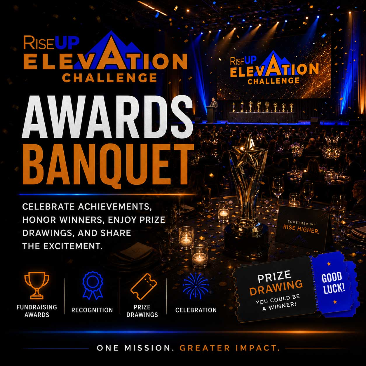 Join us for the October Awards Banquet!