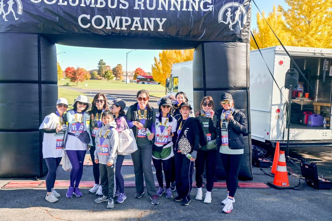 Finishers and friends!