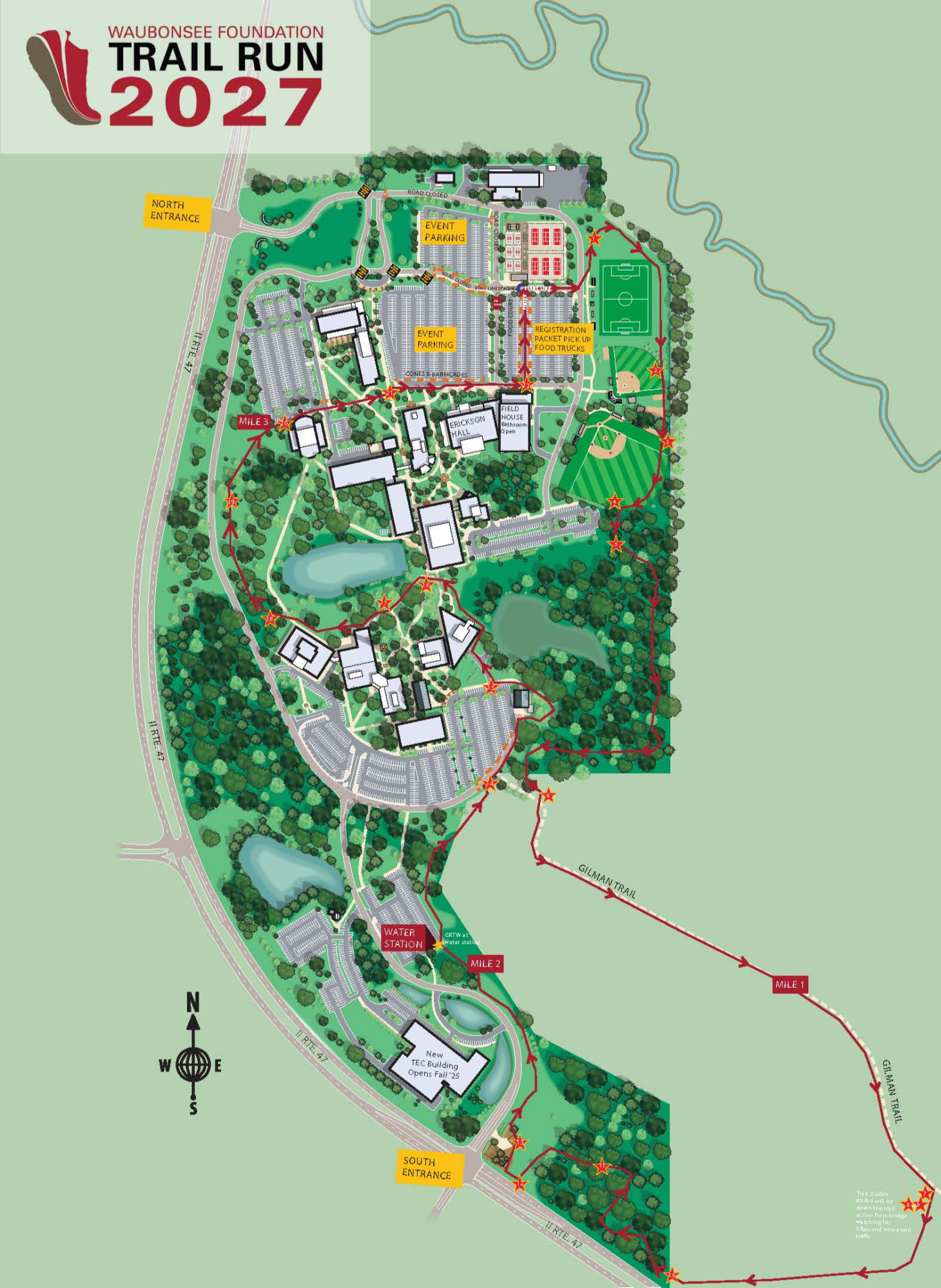 2027 Trail Run Map