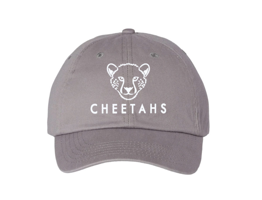Cheetah Grey Hat