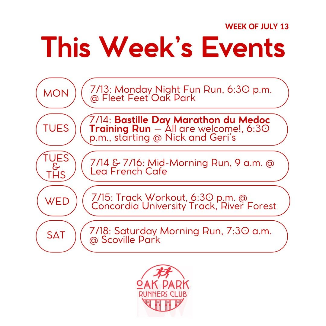 oprc events 2026-07-13