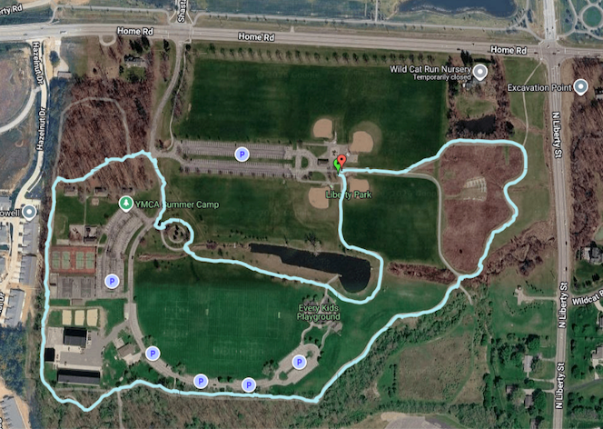 FLOW 5K Couse Map