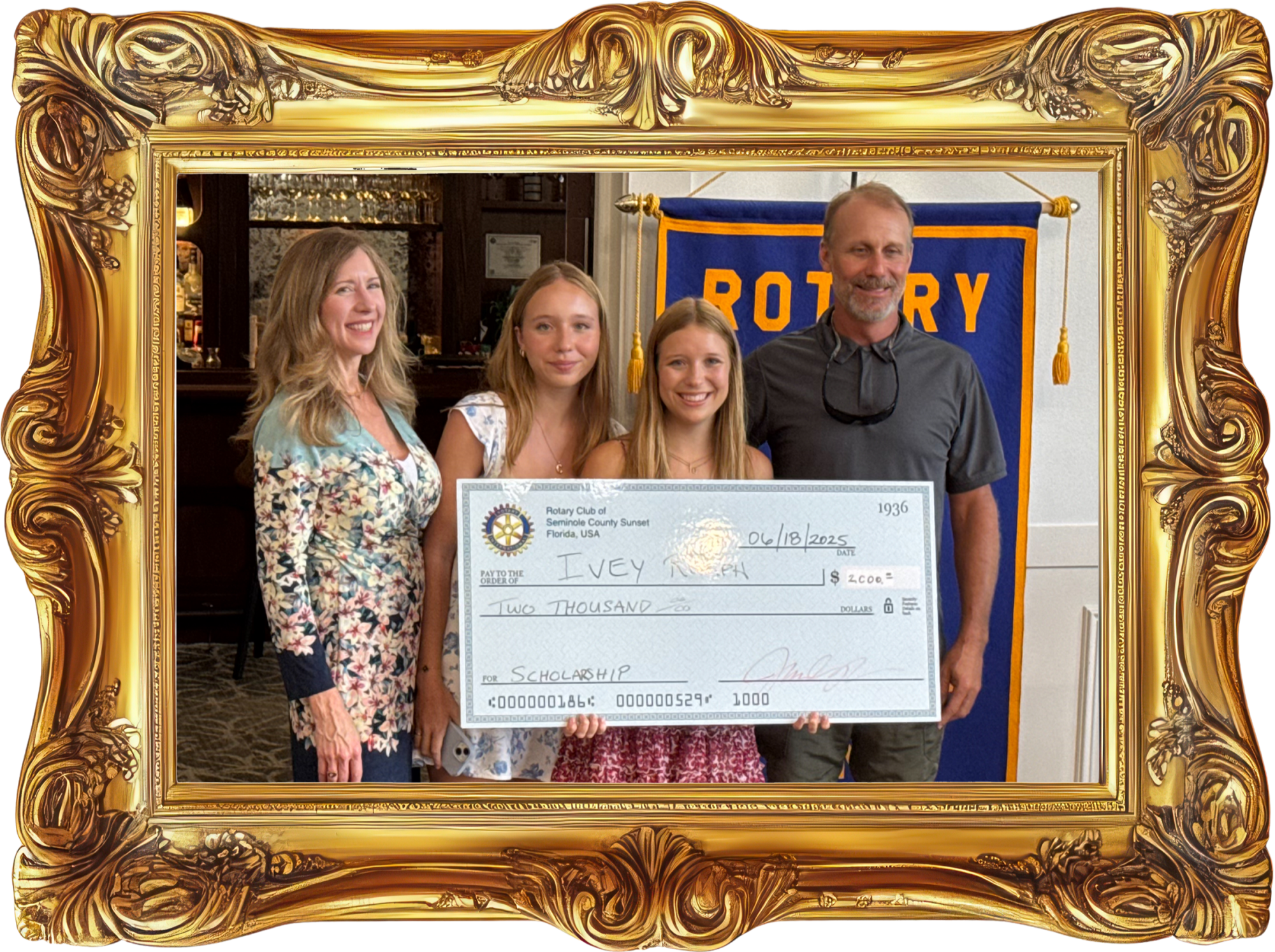 Tiles & Tiaras Scholarship Recipient