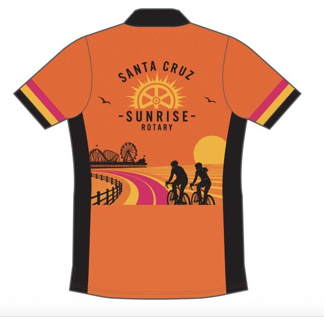 Back of the 2026 Rotary Ride polo
