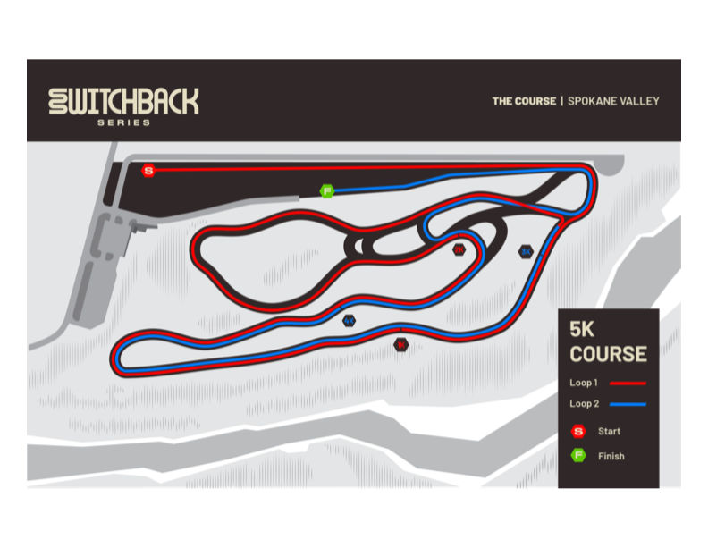 Men's & Women's 5K Map
