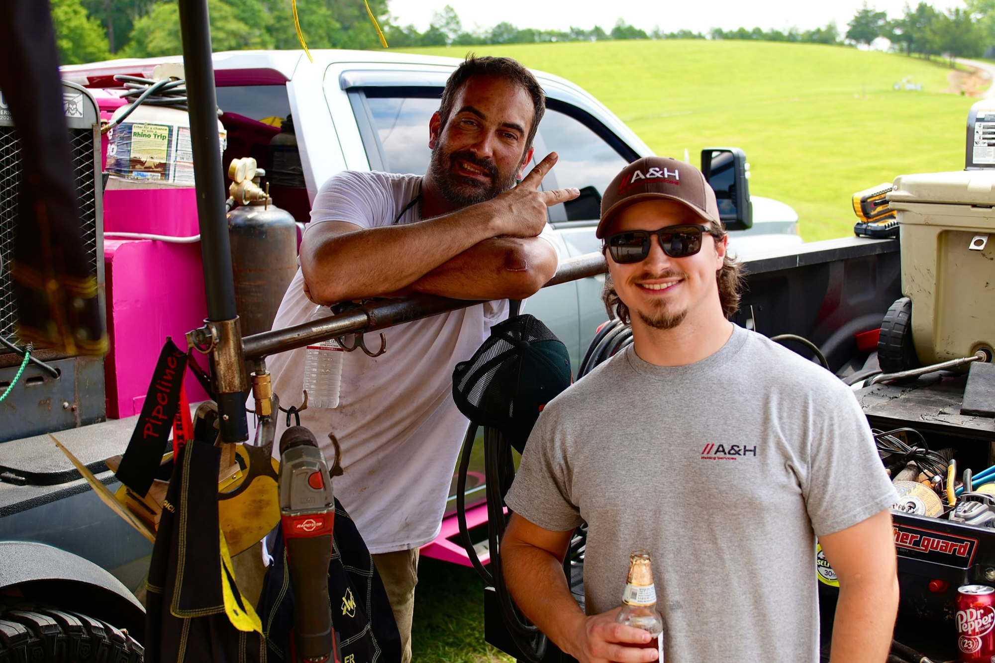 Pipeliners Tour ESAB Welders