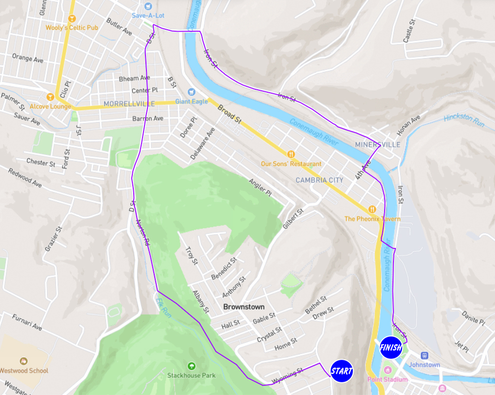Morley's Run Course 2026