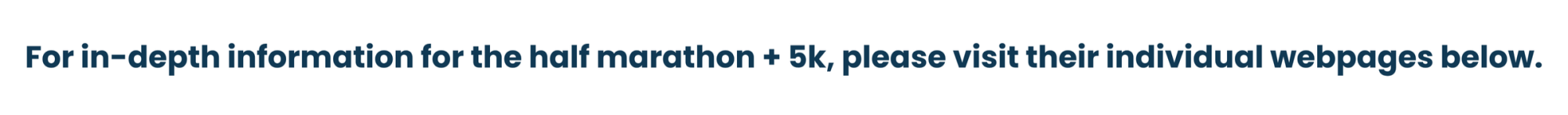 Secret City Half Marathon and 5K information