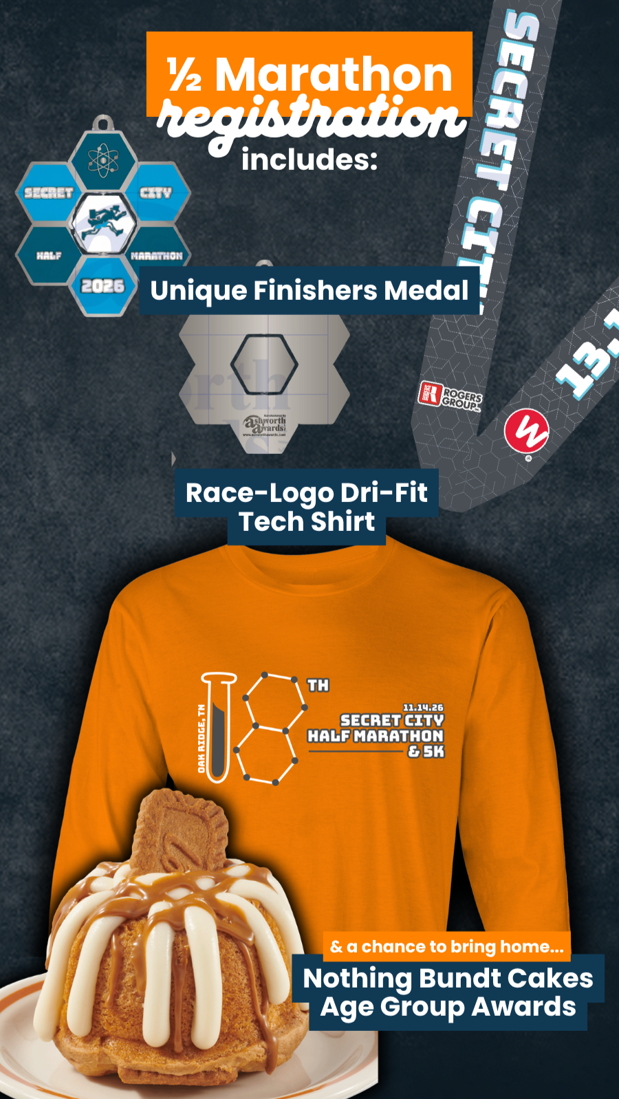 Secret City Half Marathon and 5K